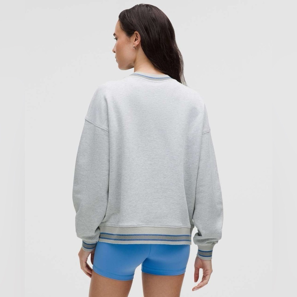Lululemon Perfectly Oversized Ringer Crew size small - Picture 2 of 8